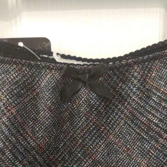 NWT Urban Outfitters Renewal Remnants Plaid Knee Length Column Midi Skirt Size M - Picture 2 of 13